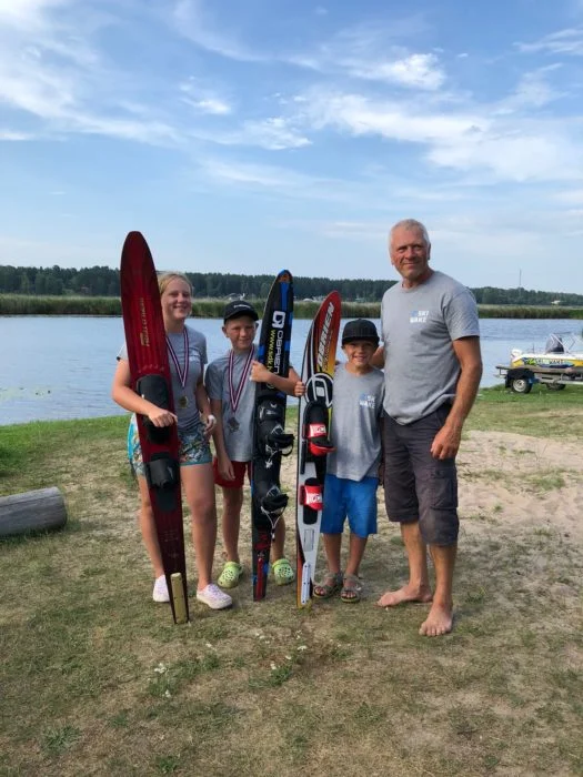 Waterski coach Latvia