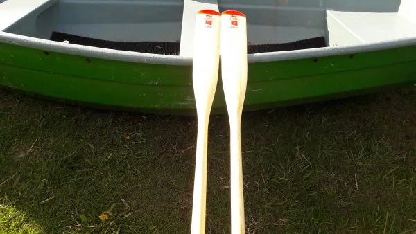Wooden oars LAHNA 195 cm