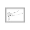 Outboard motor mount kit for JONNY BOAT BASS 100 kayak