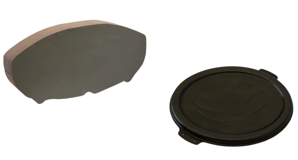 Waterproof storage with partition for Roteko kayaks