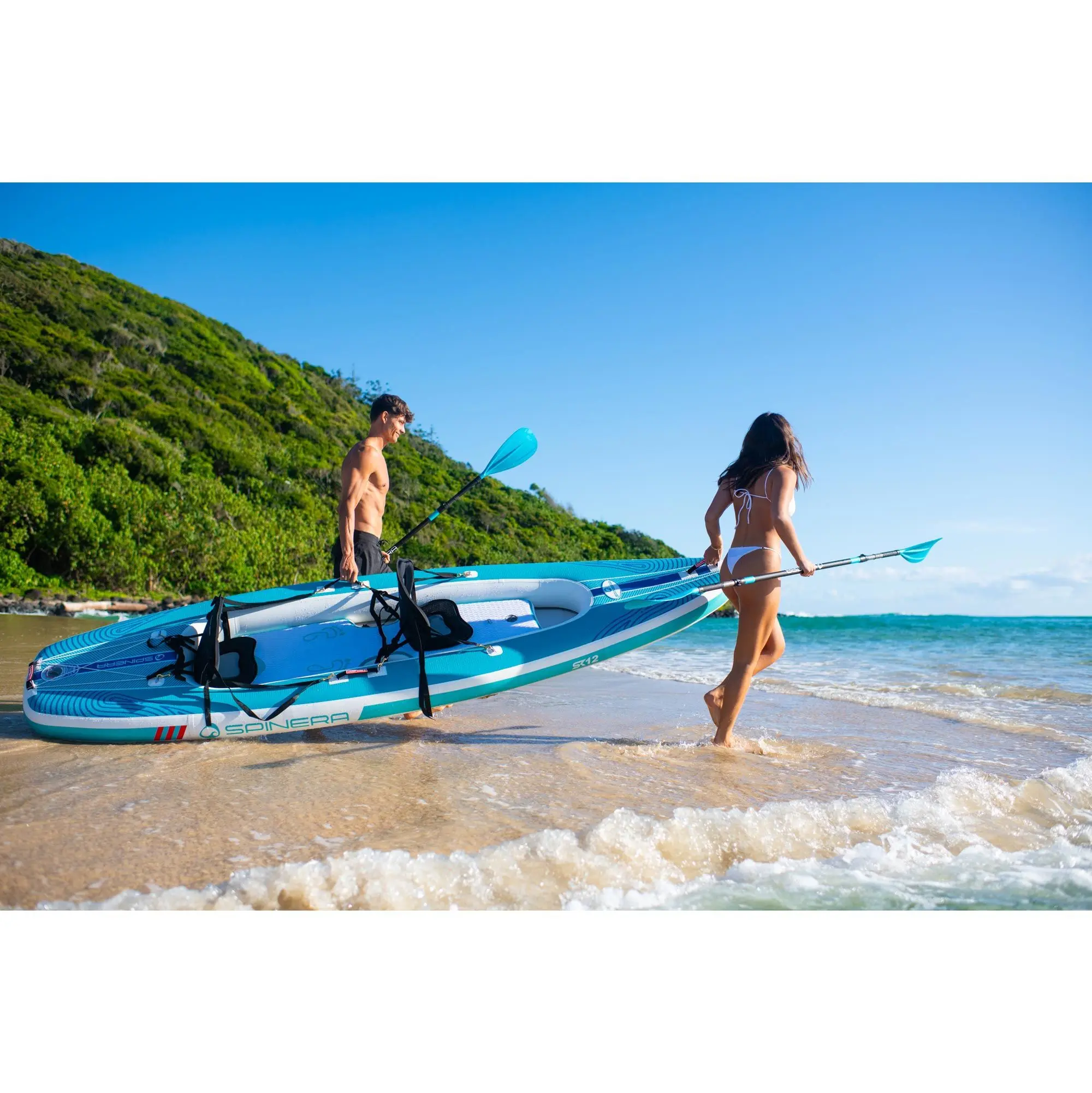 Spinera Sup dēlis - kajaks SK 12´0" x 38.6" x 8" - 365x98x20 cm
