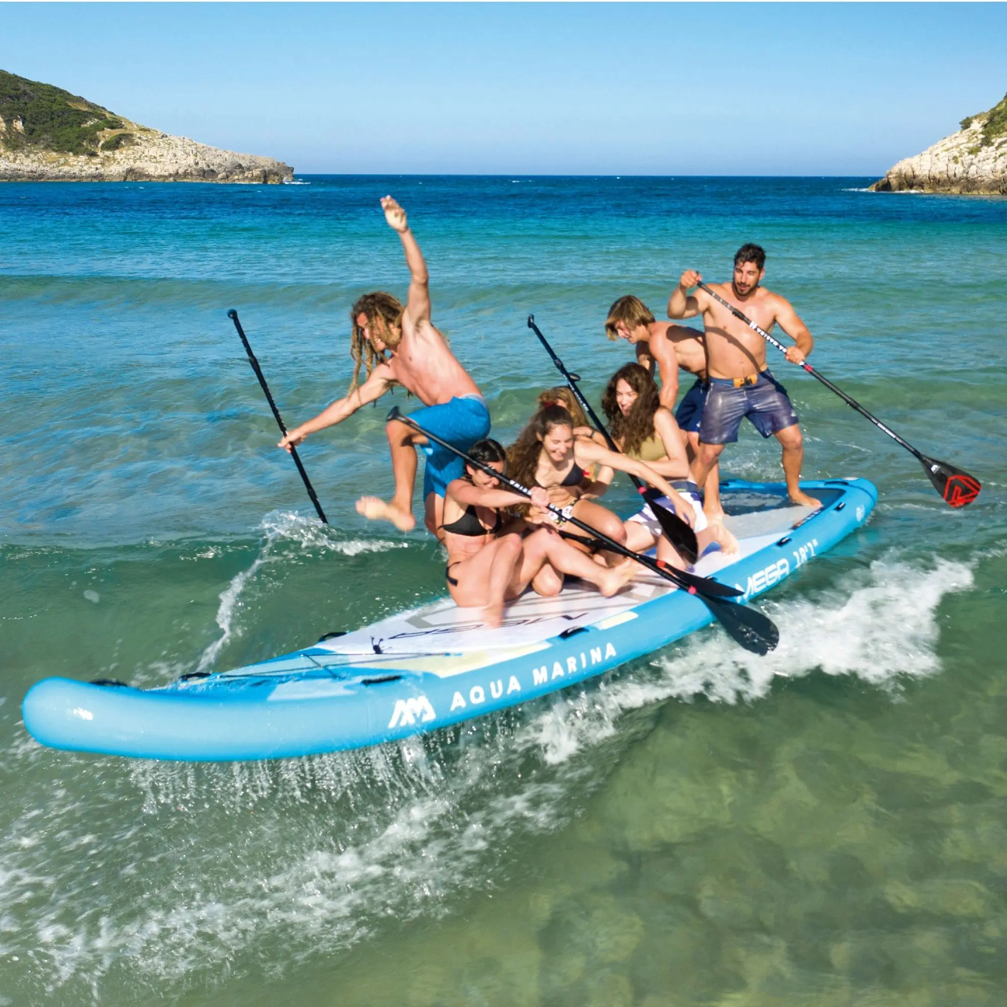 Lielais SUP dēlis Aqua Marina MEGA 550 x 152 x 20 cm