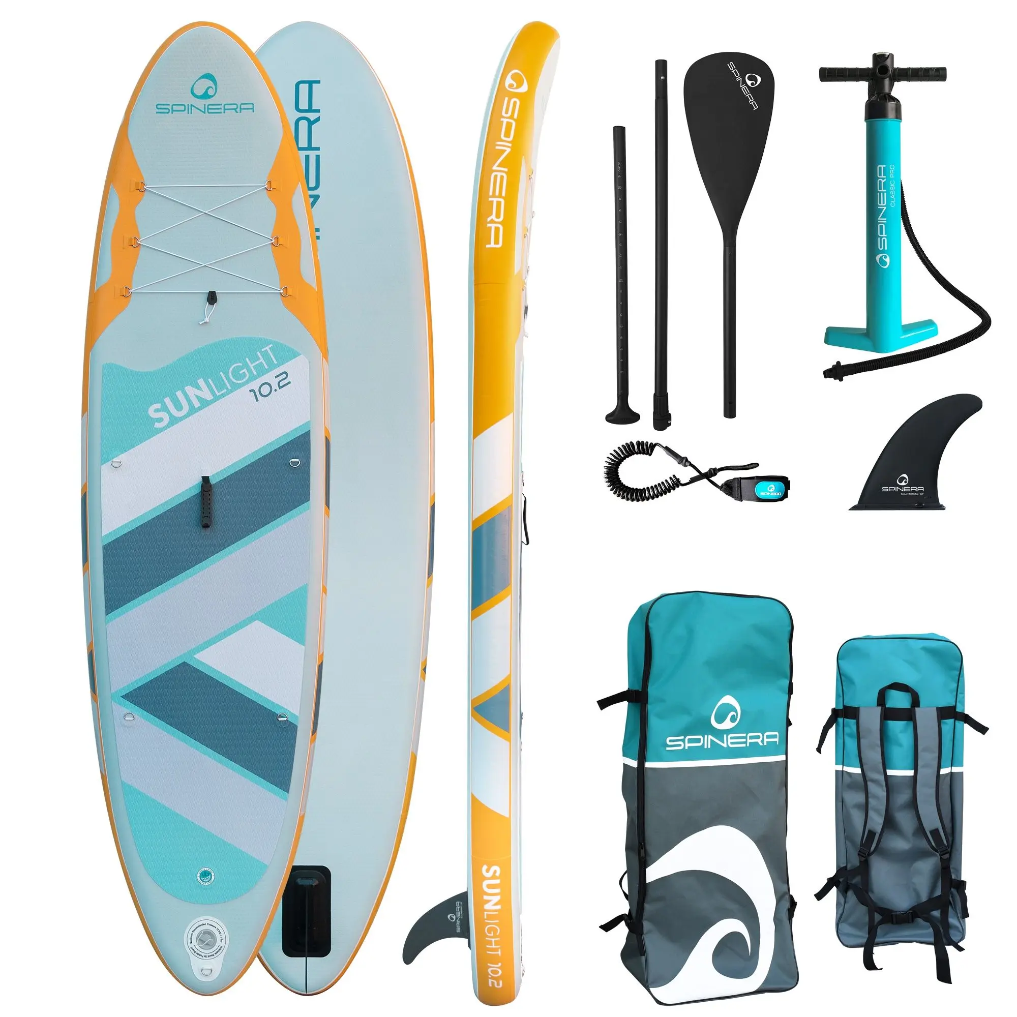 SUP dēlis Spinera Sun Light 10.2 - 310 x 80 x 15cm