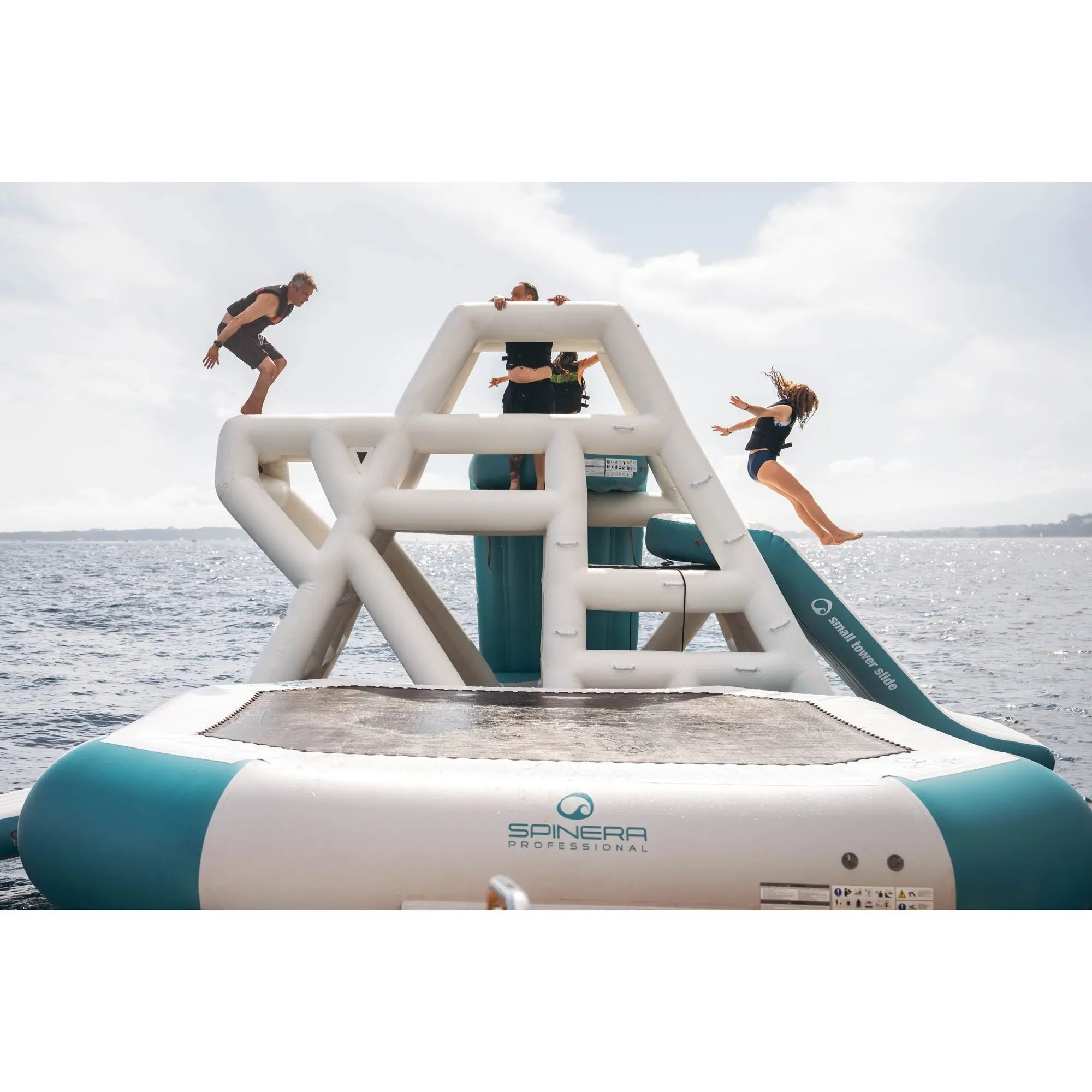 Spinera Professional Aquapark Pirates Base 500 Komplekts iesk. Pamata solis + slaids + stars